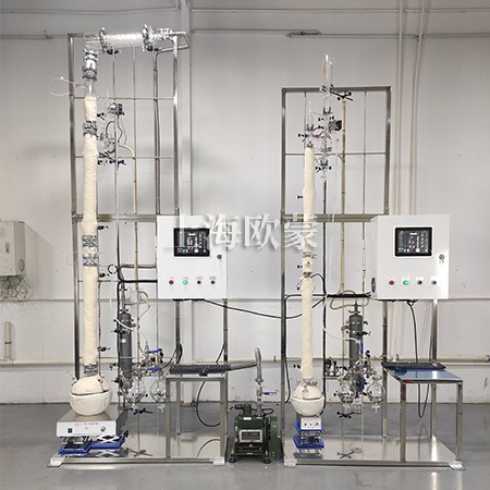 實驗室玻璃精餾塔-薄膜精餾實驗裝置-減壓蒸餾實驗裝置